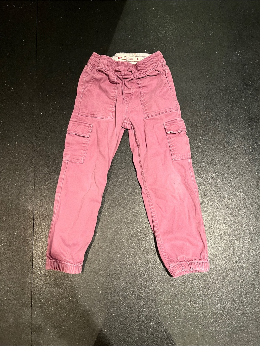 Levi's Pink Cargo Joggers for Kids